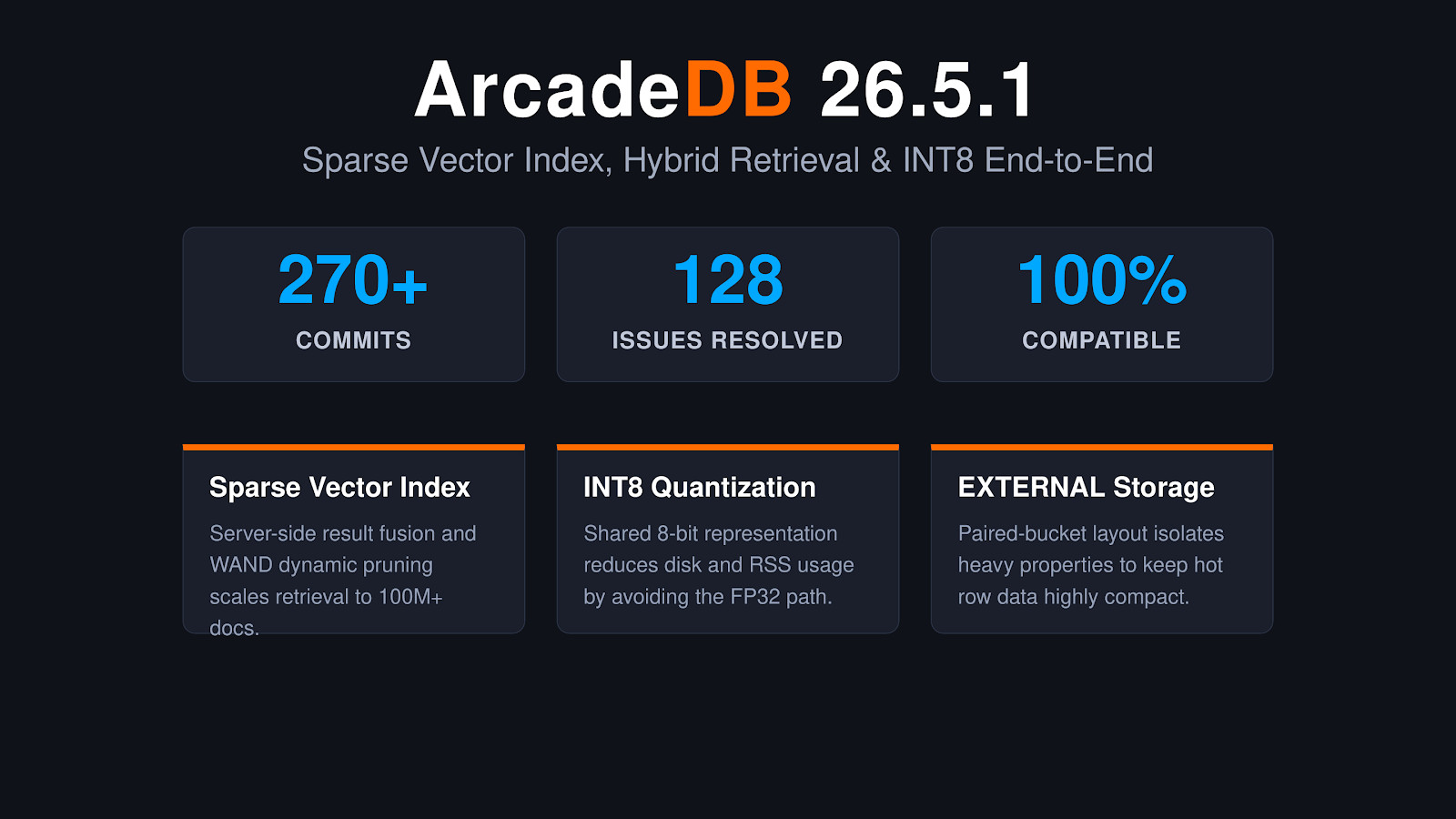 ArcadeDB 26.5.1 Release